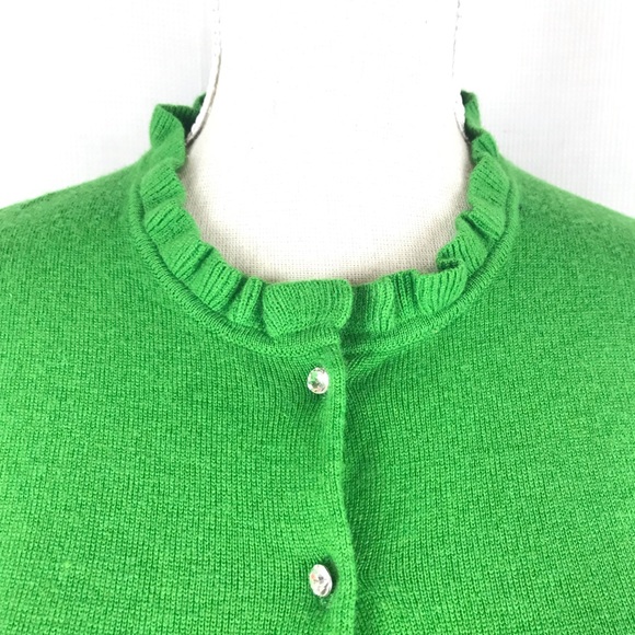 J. CREW FACTORY| Bling Button Ruffle Cardigan - Picture 4 of 8